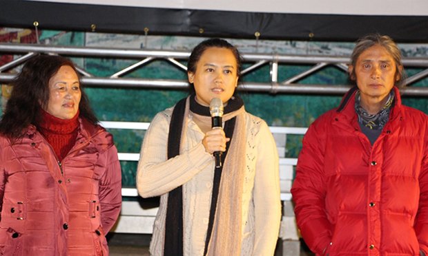導演陳潔瑤感謝環山部落居民大力支持電影拍攝。